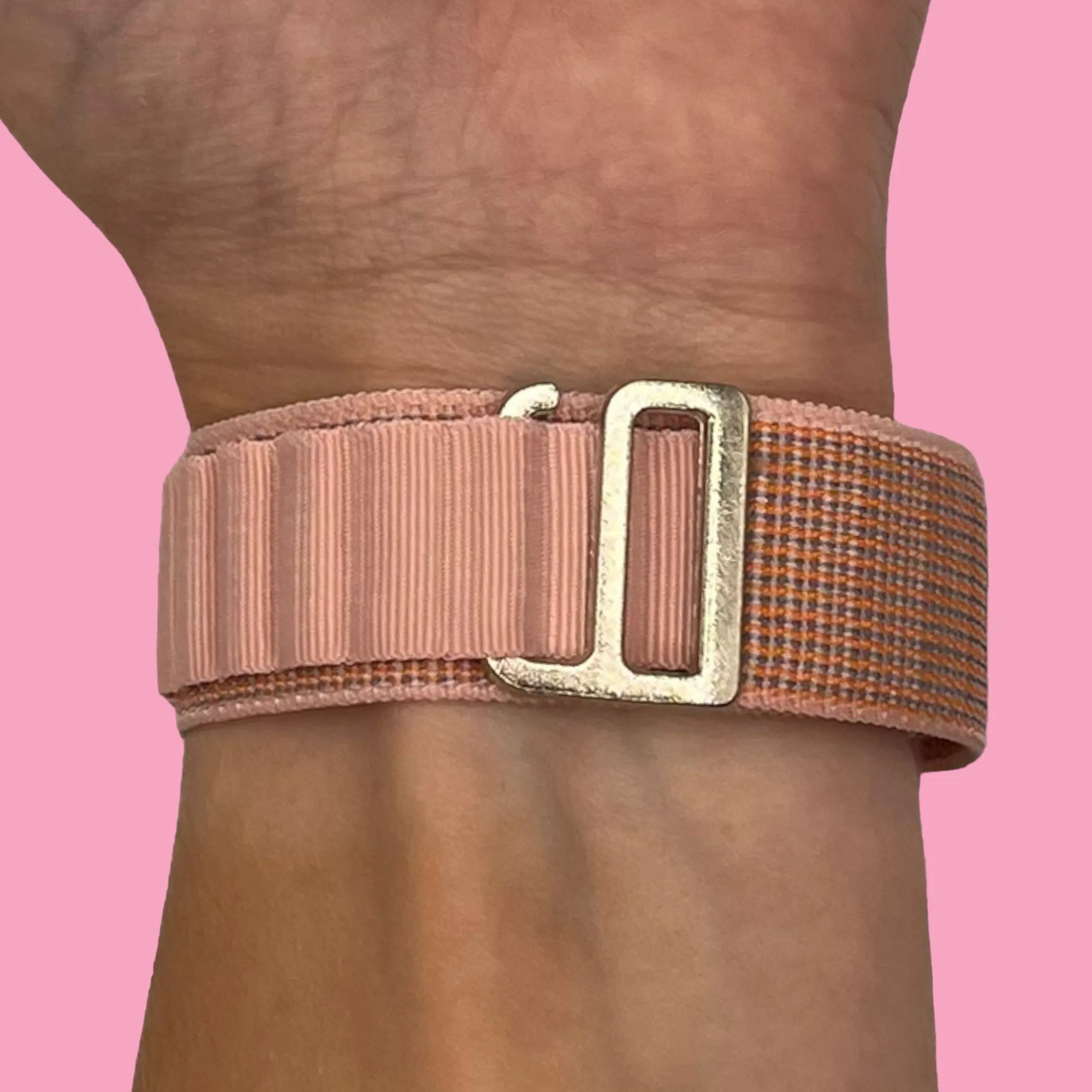 Alpine Loop Watch Straps Compatible with the Ticwatch C2 Rose Gold & C2  Rose Gold