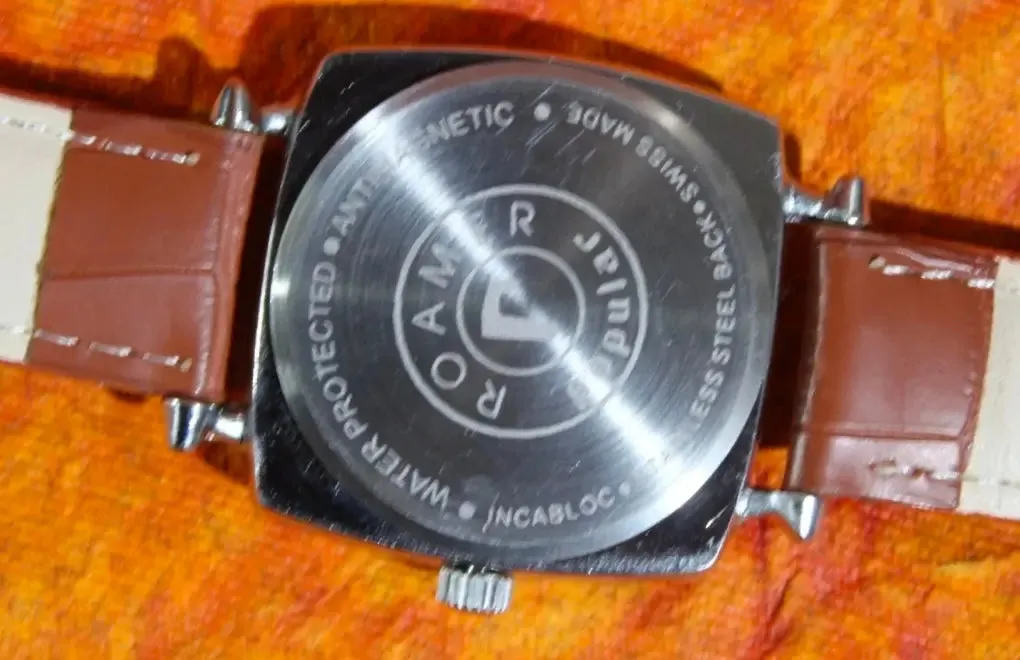 Antique Vintage Roamer Swiss Made 17 Jewels FHF ST96 Hand Wind Mechanical Wristwatch