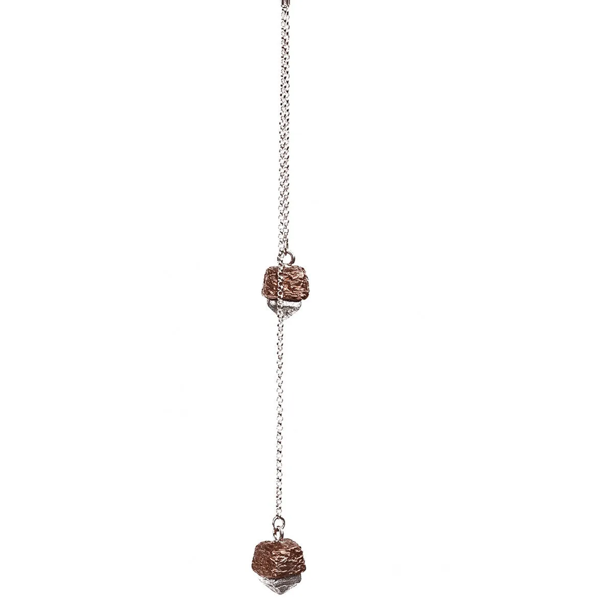 Ashes Stud Lariat Necklace