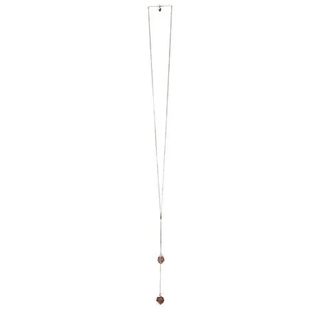 Ashes Stud Lariat Necklace