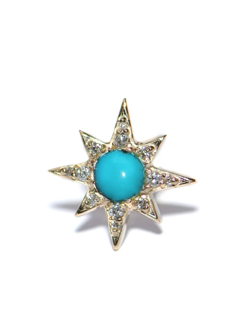 Aztec Mini Starburst Studs