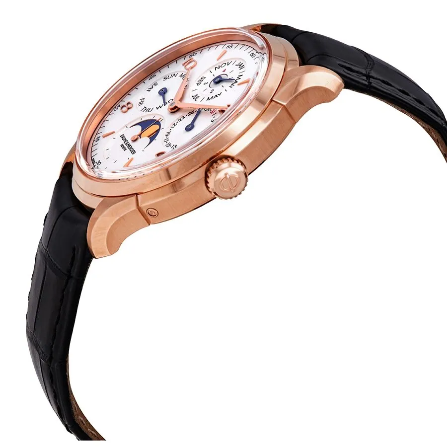 Baume et Mercier Clifton Automatic 18kt Rose Gold Perpetual Calendar Watch MOA10306