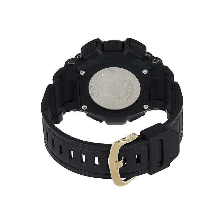 Casio Men's Black Dial Black Resin Band Digital G-Shock Quartz Solar Watch - GBA-900-1ADR