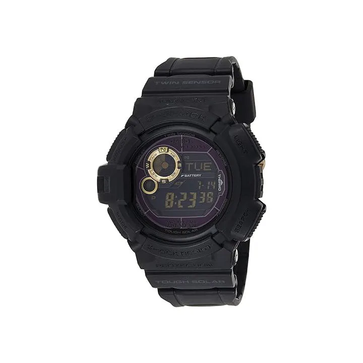Casio Men's Black Dial Black Resin Band Digital G-Shock Quartz Solar Watch - GBA-900-1ADR