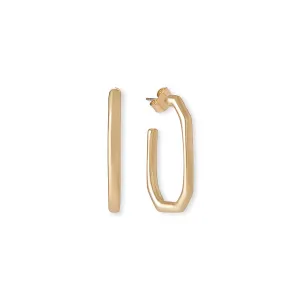 Dex Hoops in Gold