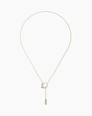 Diamond Ring Lariat