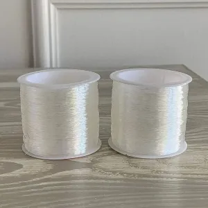 Elastic 0.7mm Crystal Stretch Cord - 100 meters