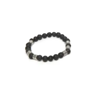 Elastic Bracelet Lava Spheres MCS0005