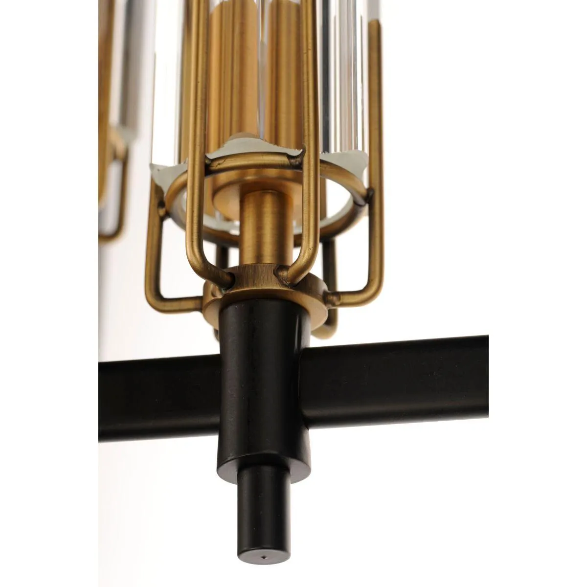Flambeau 19 in. 6 Lights Pendant Light Black Finish