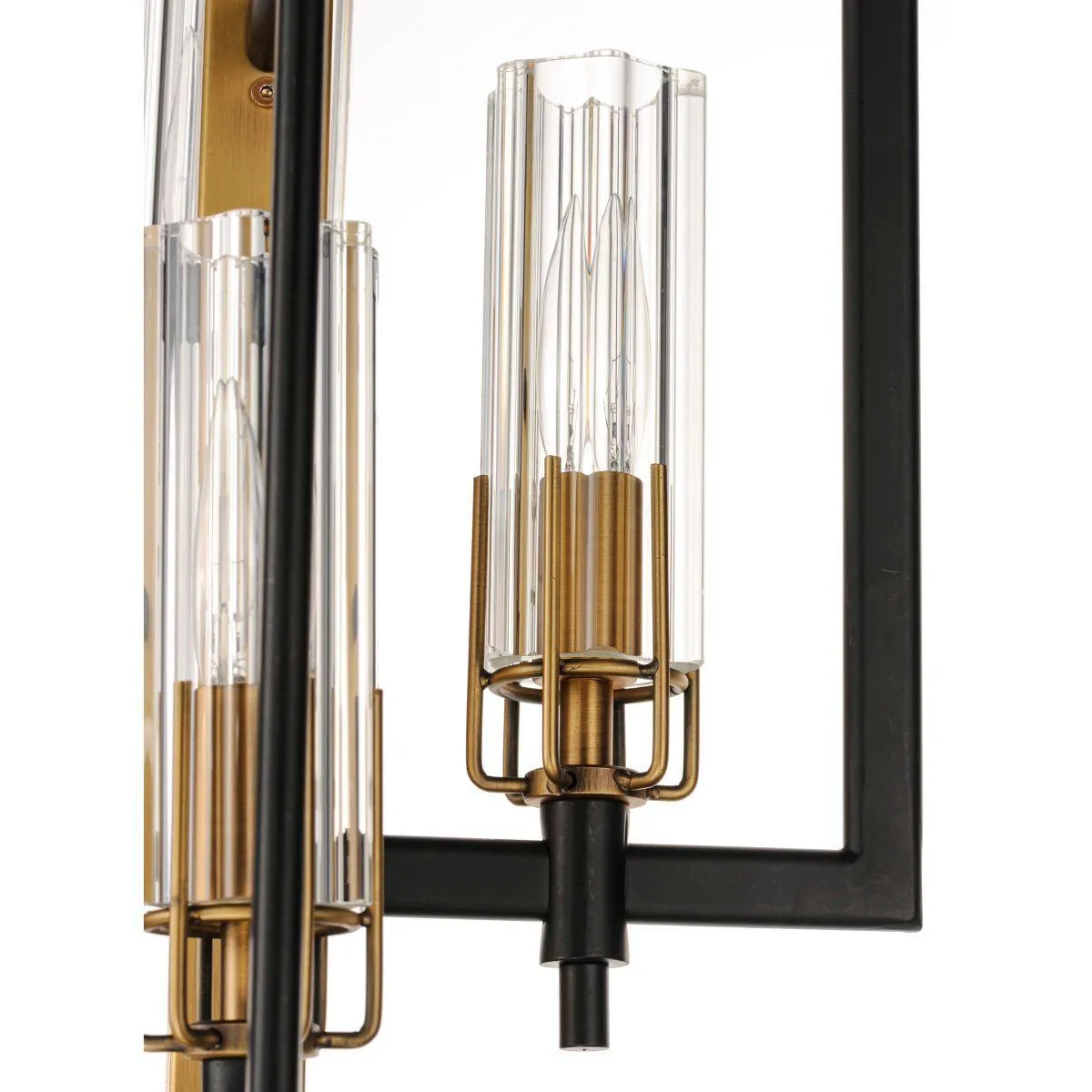 Flambeau 19 in. 6 Lights Pendant Light Black Finish