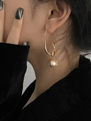 Geometric Drop Earrings