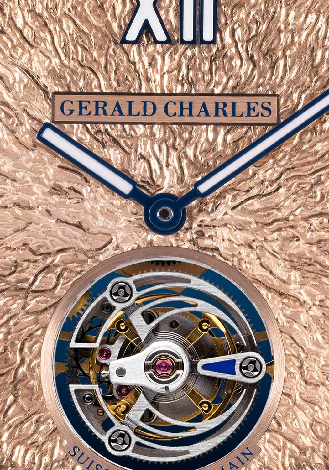 Gerald Charles Maestro GC 9.0 Roman Tourbillon Hammered Gold | LE50