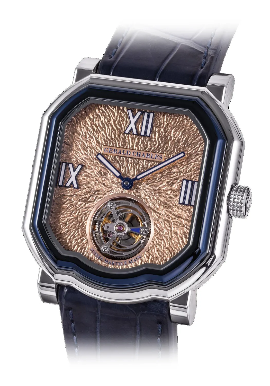 Gerald Charles Maestro GC 9.0 Roman Tourbillon Hammered Gold | LE50