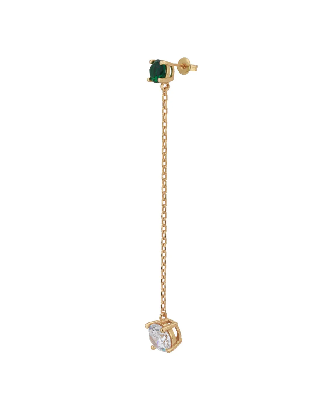 Gold Plated With Pearl Stylish Drop Earring For Women