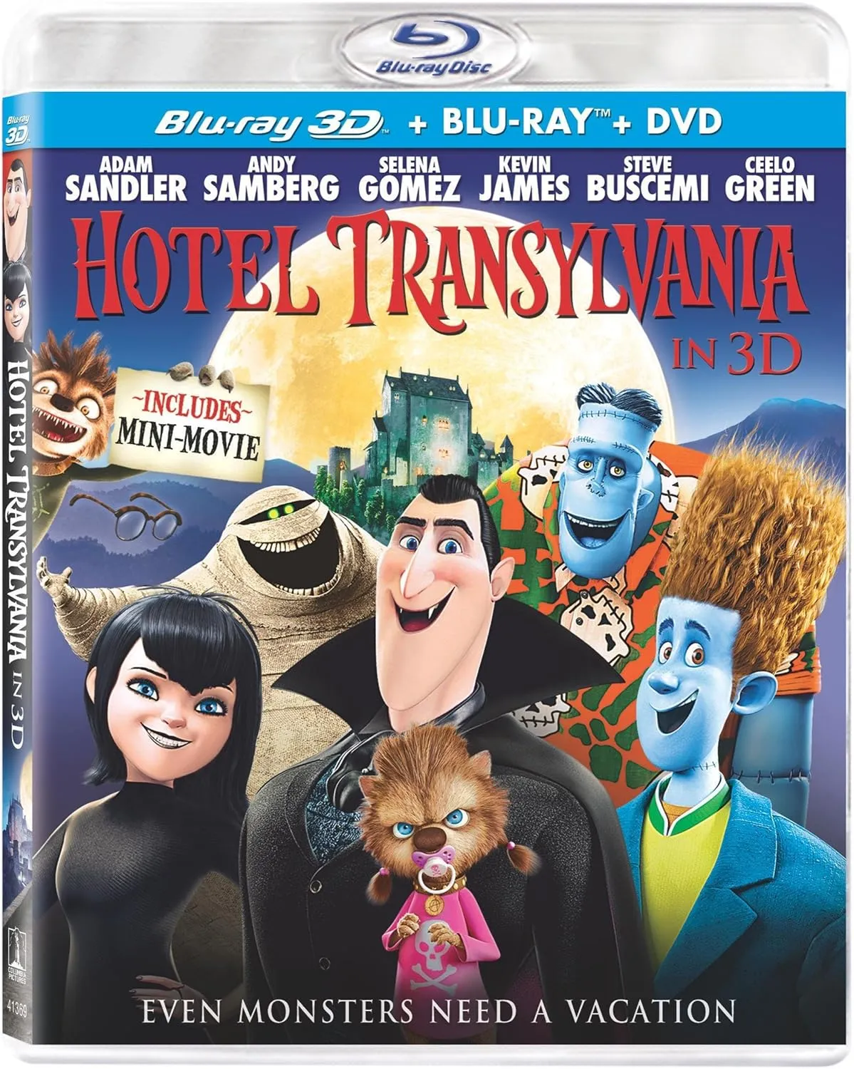 Hotel Transylvania (Blu-ray 3D / Blu-ray / DVD) [3D Blu-ray]