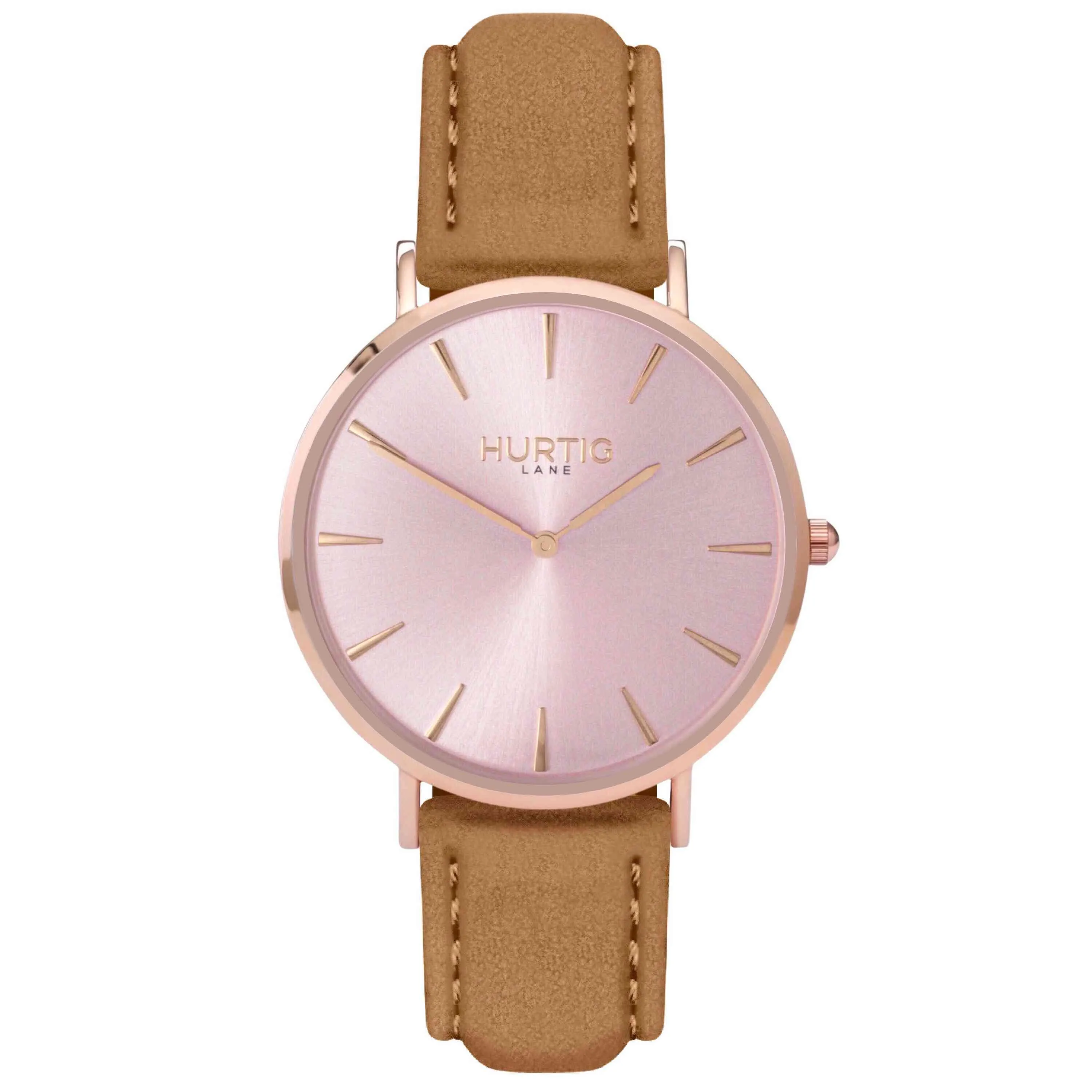 Hymnal Vegan Watch Tweed All Rose Gold & Grey