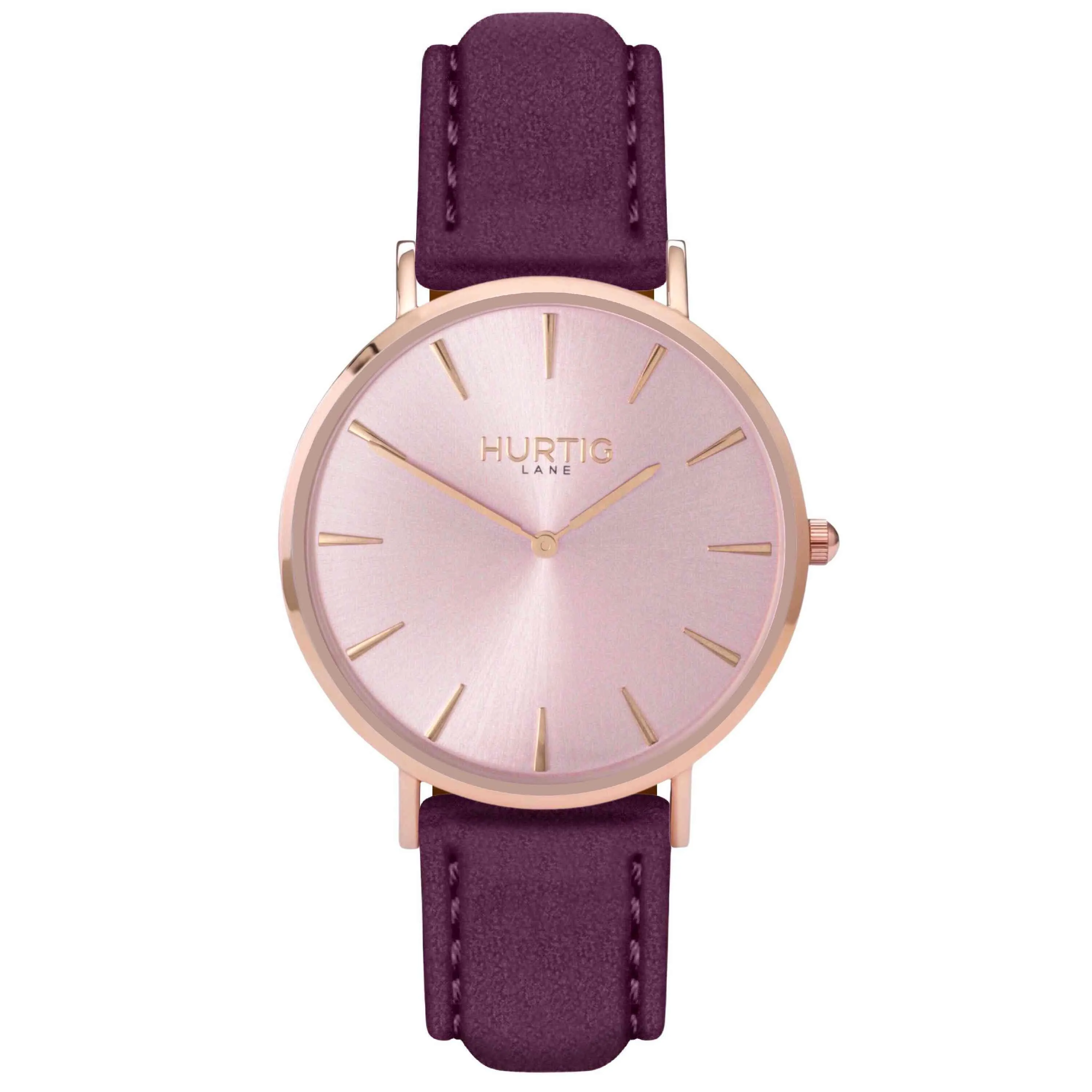 Hymnal Vegan Watch Tweed All Rose Gold & Grey