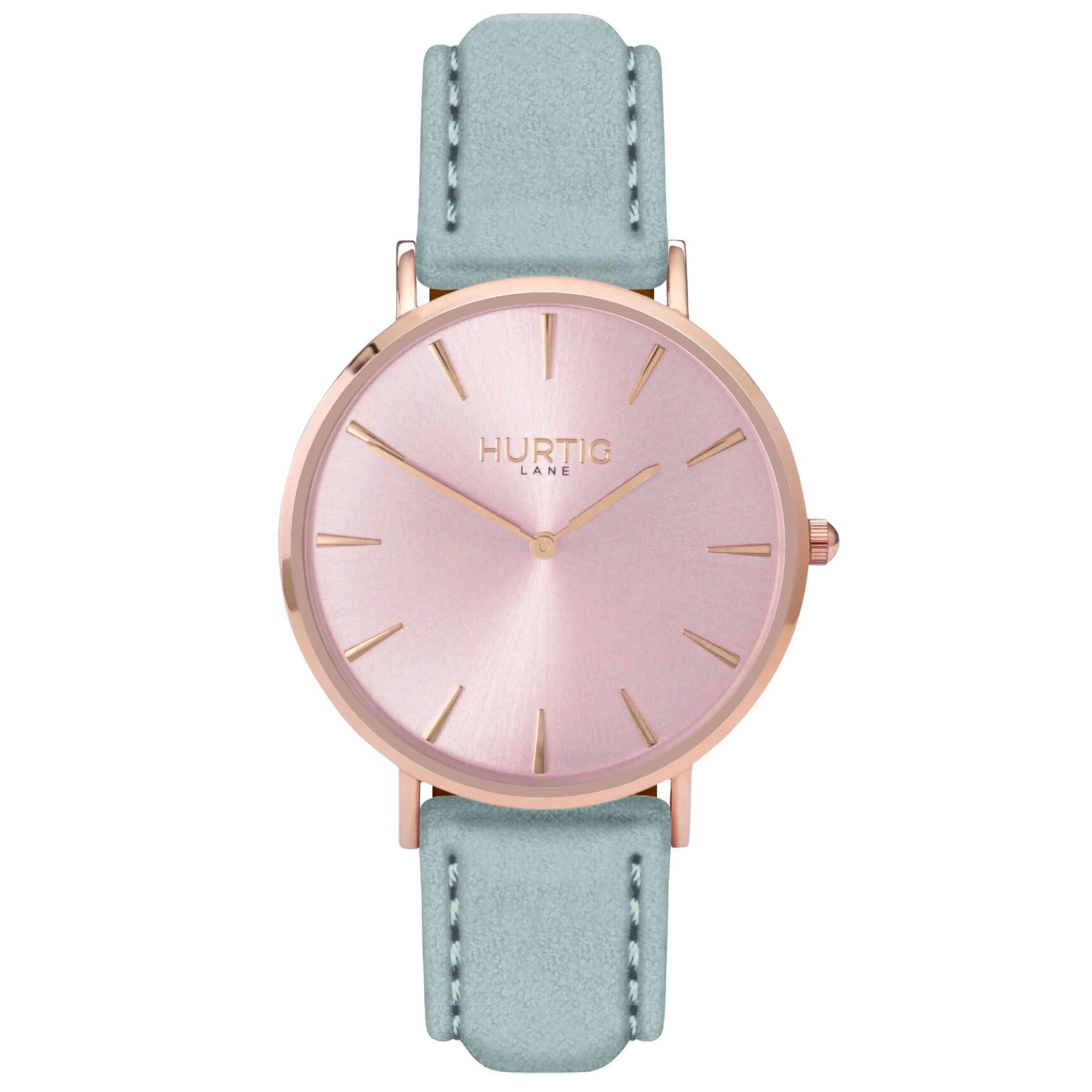 Hymnal Vegan Watch Tweed All Rose Gold & Grey