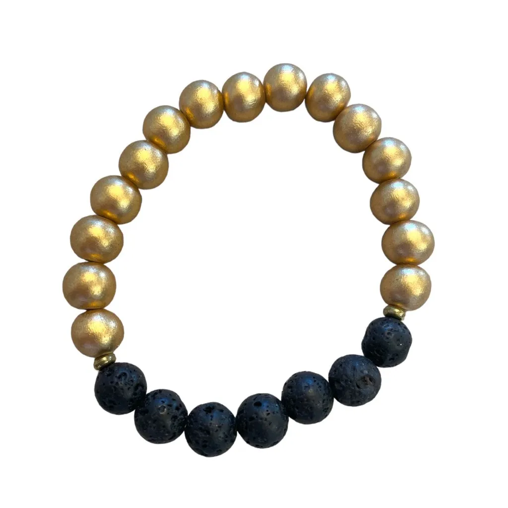 Lava Rock Healing Bracelets