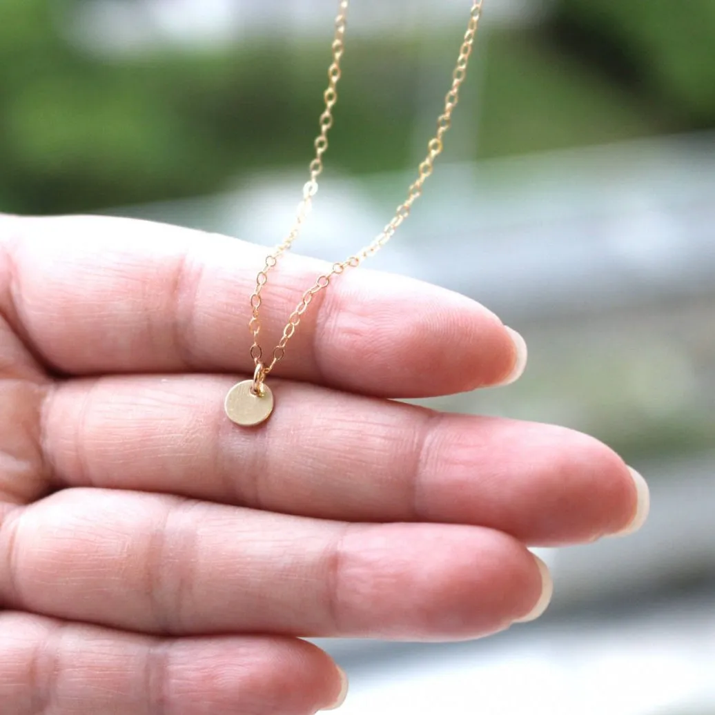 Little Disc Necklace