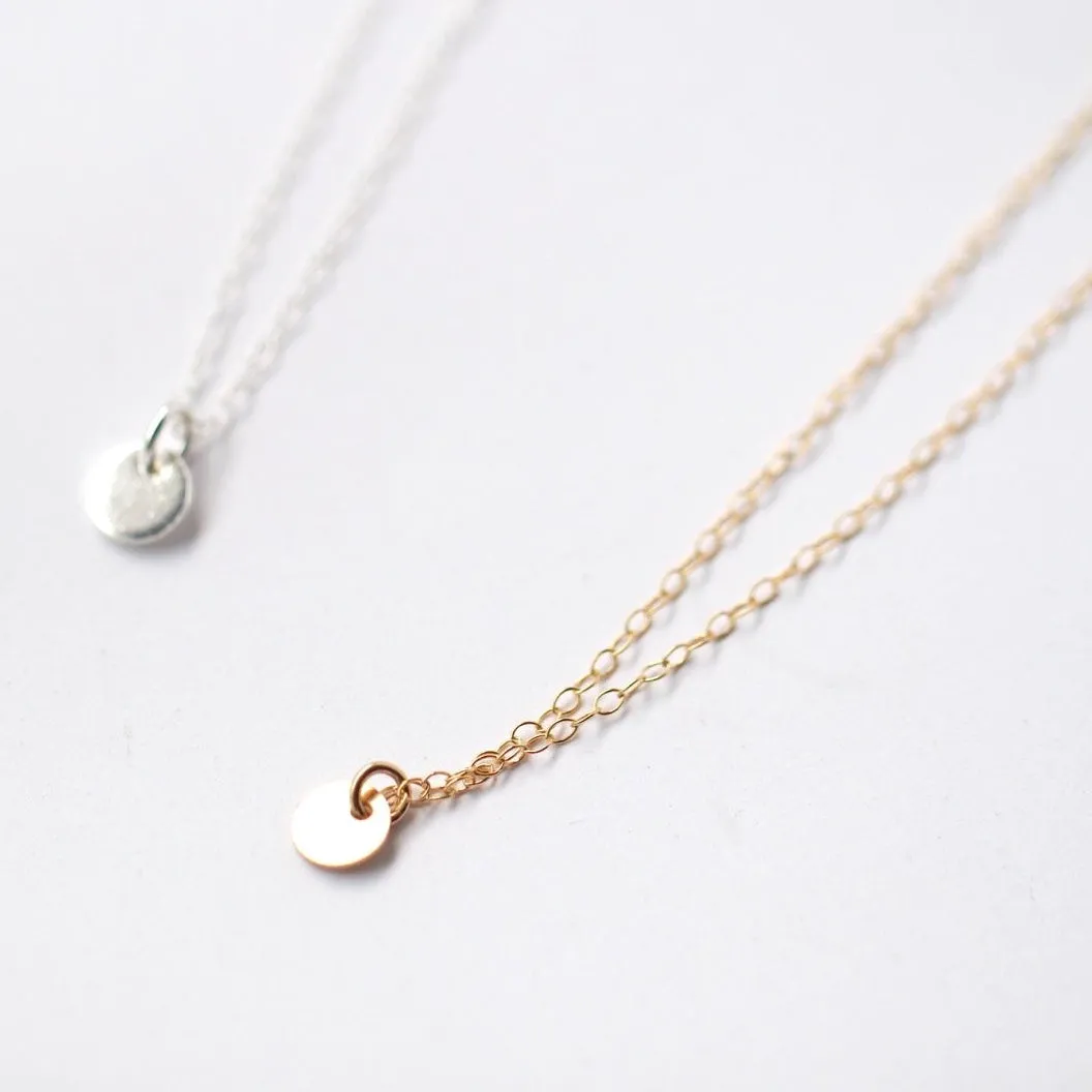 Little Disc Necklace