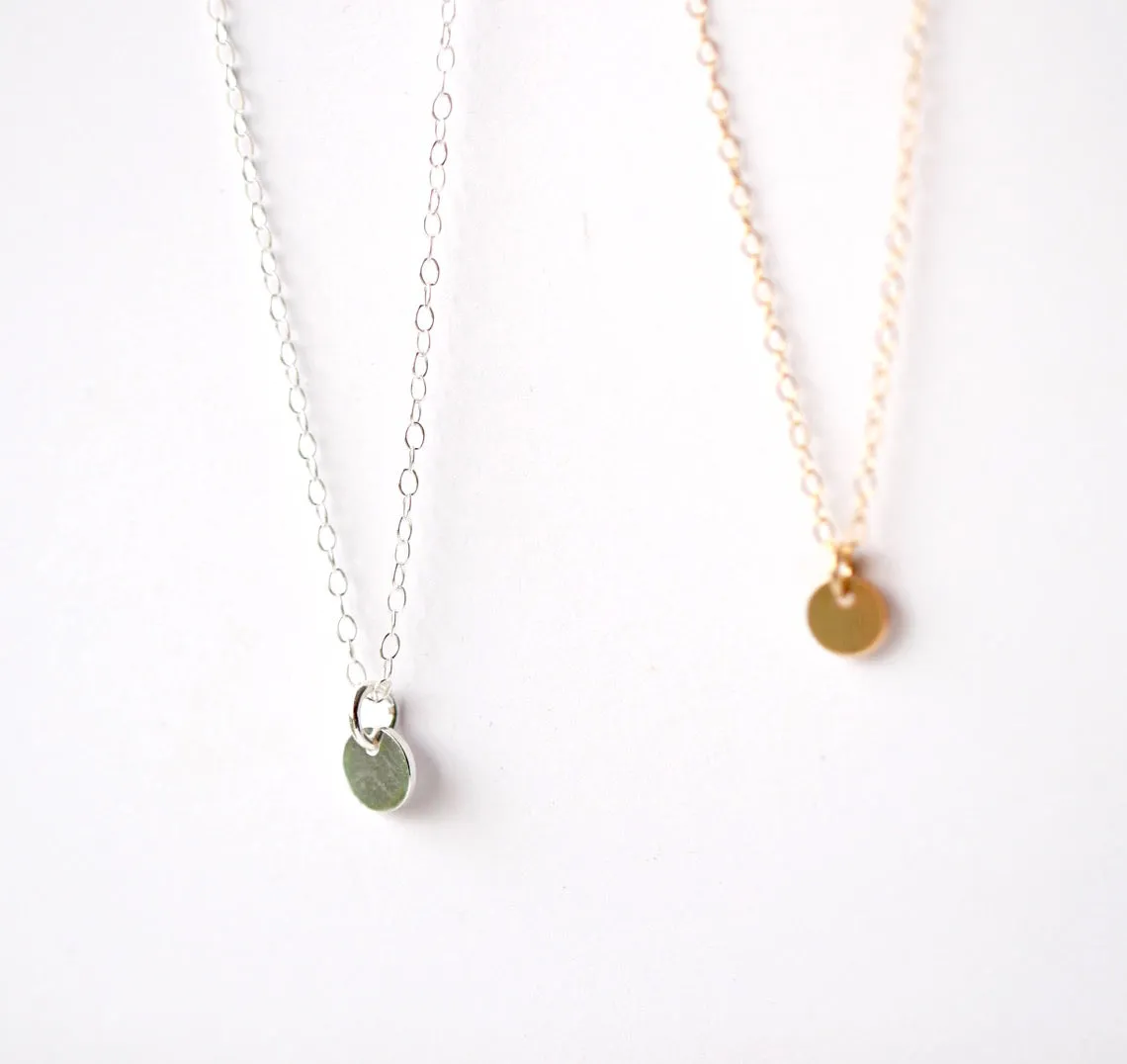 Little Disc Necklace