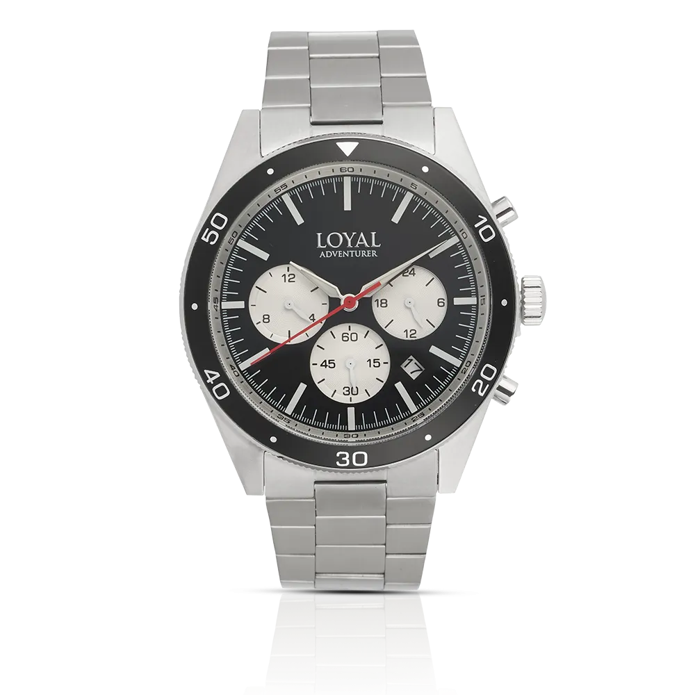 Loyal Adventurer Men's Quartz GMT Watch