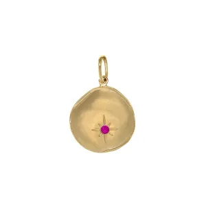 Luna' Single Star Coin Charm