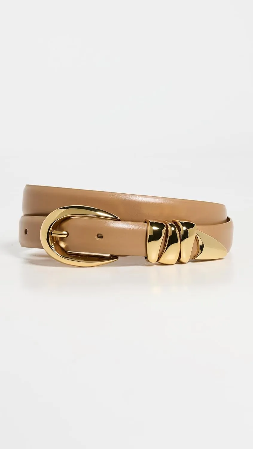 Madewell Women's Chunky Metal Leather Belt