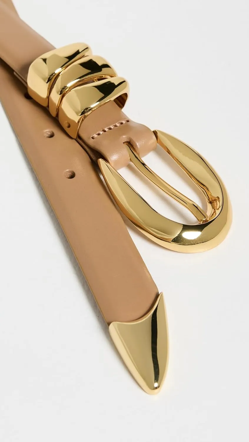 Madewell Women's Chunky Metal Leather Belt