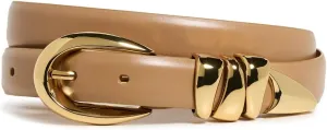 Madewell Women's Chunky Metal Leather Belt