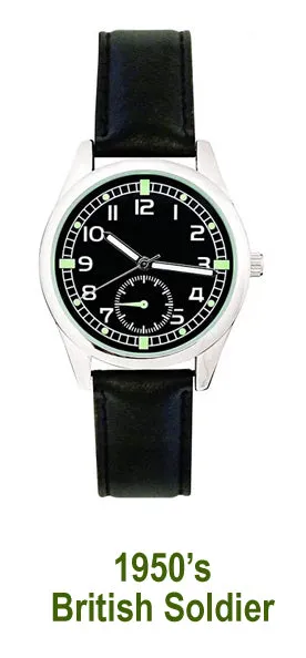 Men's Watch – 1950's British Army style quartz watch - New in pack - #8