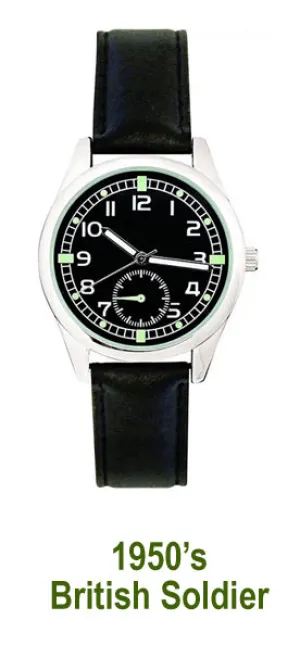 Men's Watch – 1950's British Army style quartz watch - New in pack - #8