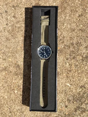 Men's Watch – 1960's British RAF/Army style quartz watch - New in pack - #10