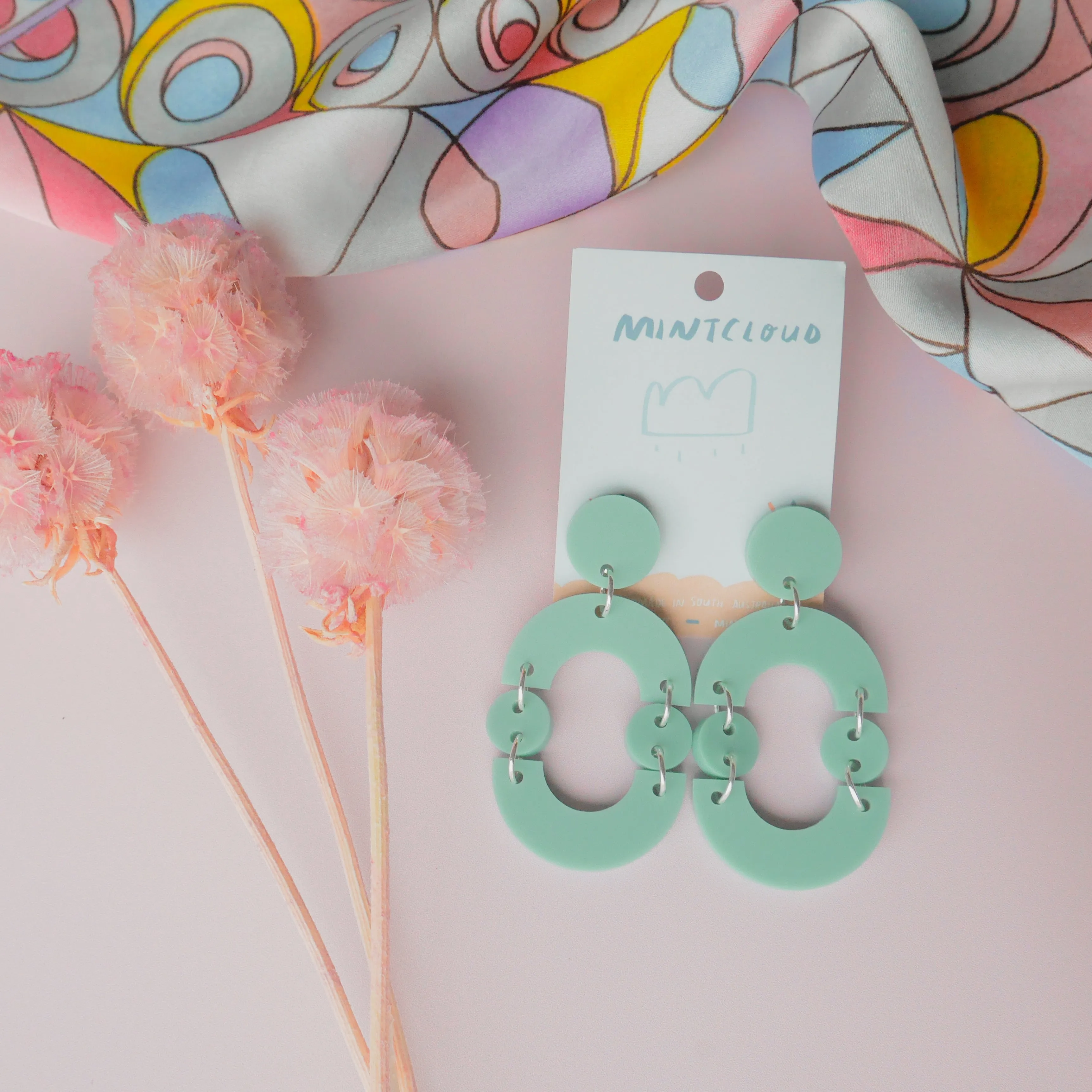 Mintcloud Double Trouble Holes Dangle - Various Colours