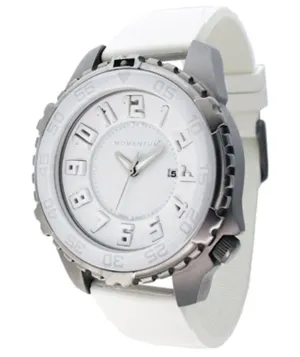Momentum Deep 6 Polar Bear Ultra White 3D Ceramic Dive Watch
