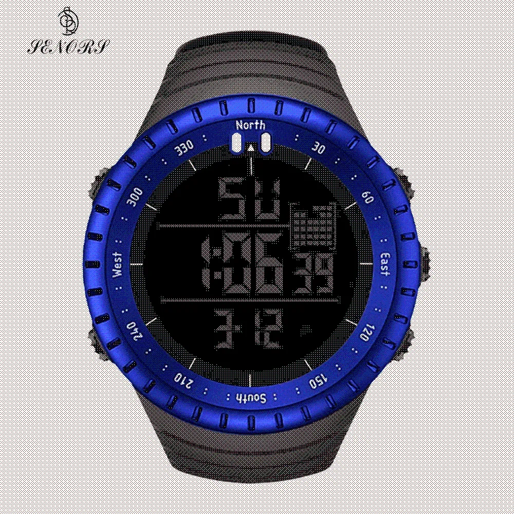 Outdoor Sport Digital Altimeter Military Watch