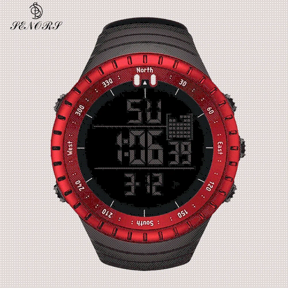 Outdoor Sport Digital Altimeter Military Watch