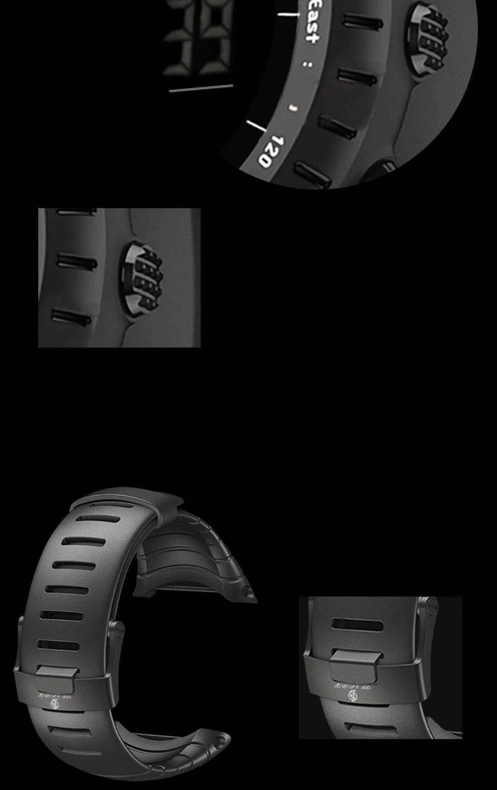 Outdoor Sport Digital Altimeter Military Watch