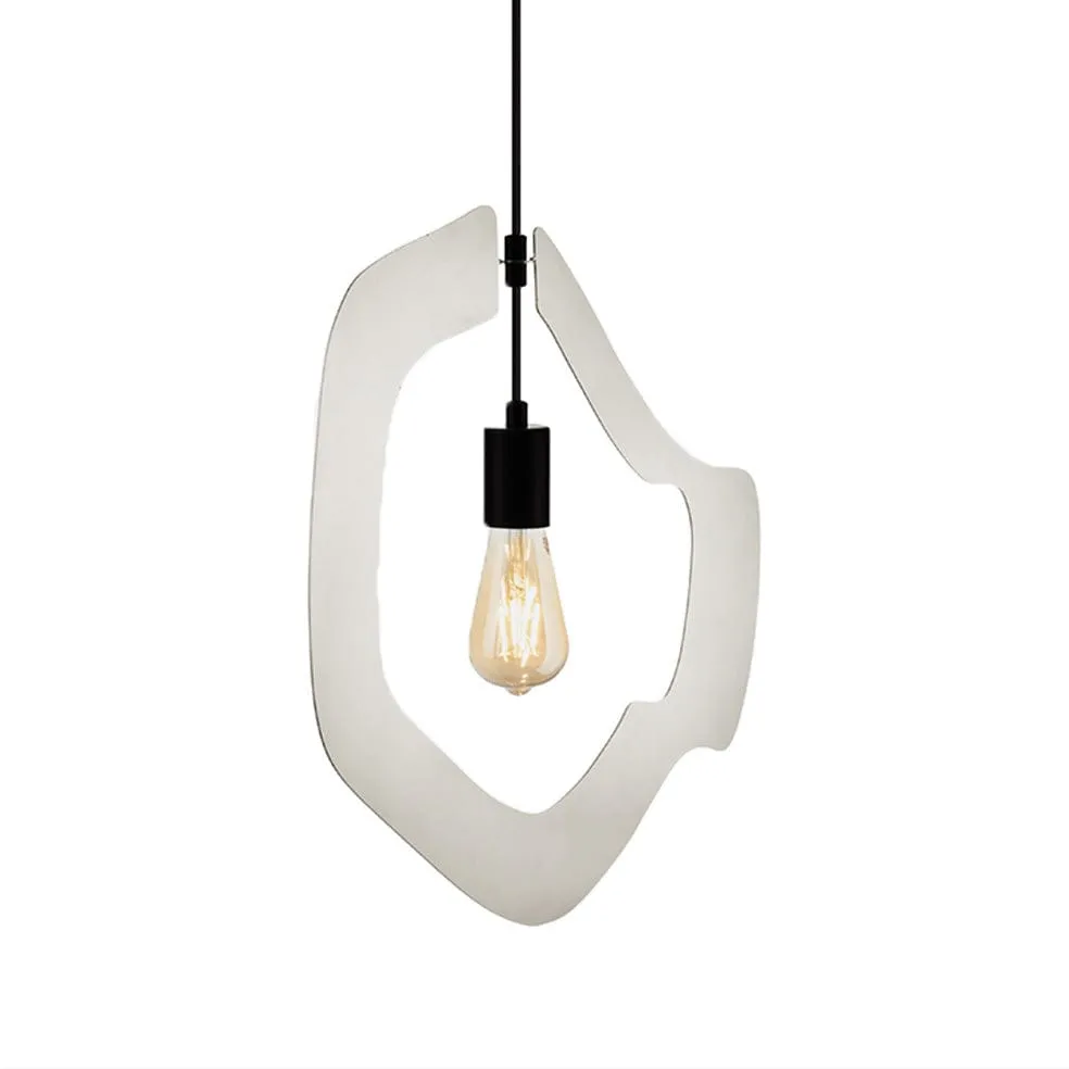 Outline Pendant Light | Black, Gold or Silver | 3 Sizes