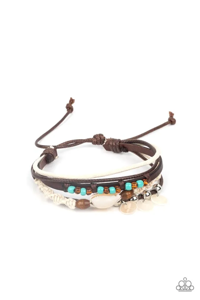 Paparazzi Bracelet ~ Tidal Dream - Blue