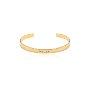 PERSONALISED CUFF BANGLE