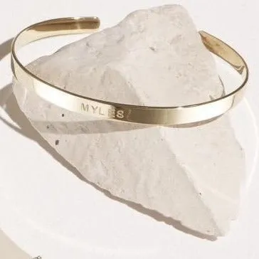 PERSONALISED CUFF BANGLE
