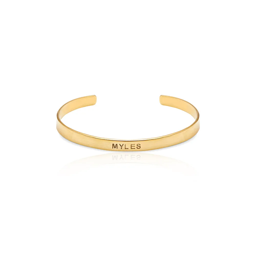 PERSONALISED CUFF BANGLE