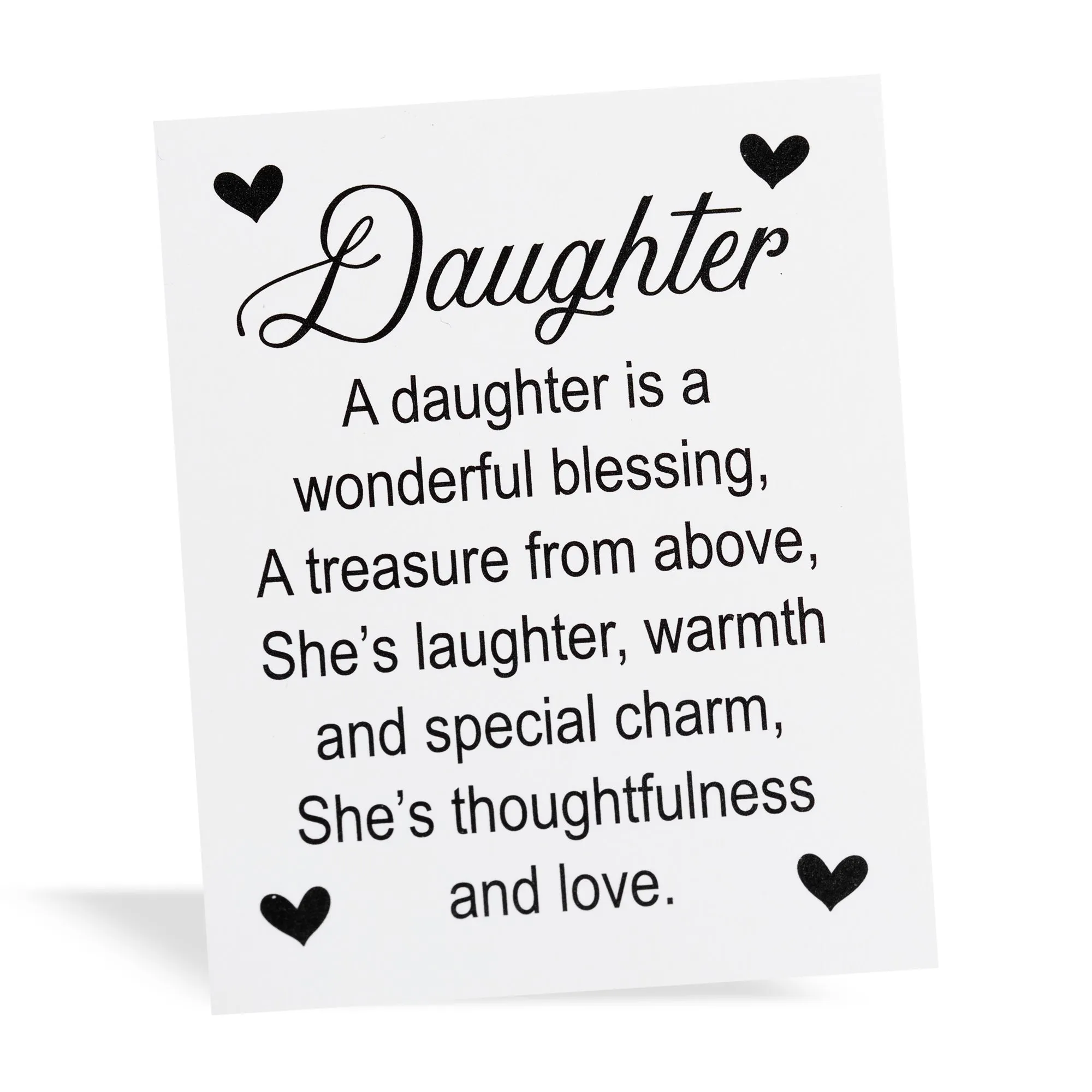 "Our Little Girl" or "Daddy's Little Girl" Baby Silver Bangles for Kid's with a Gold-plated Heart (0-1 years)