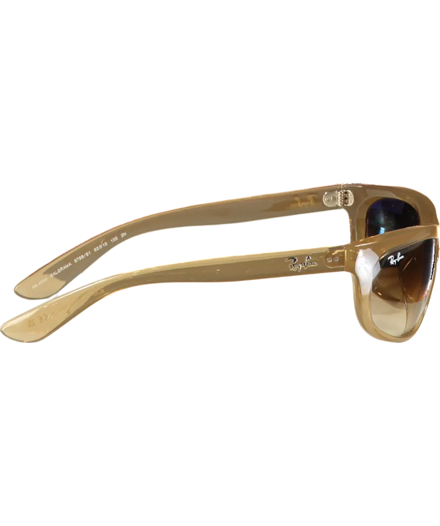 Ray-Ban Balorama Sunglasses In Matte Opal Light Brown