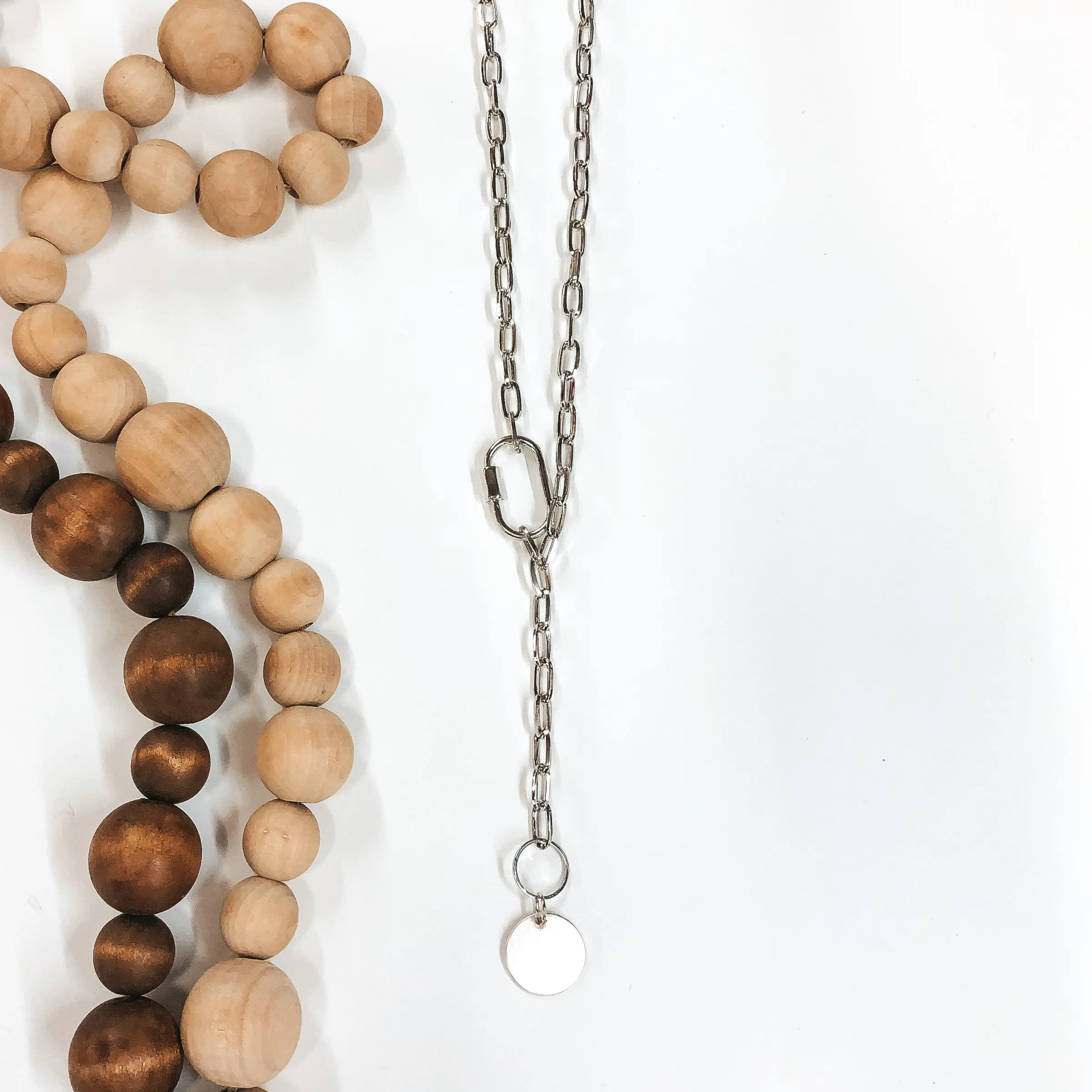 Ready To Go Necklace in Silver