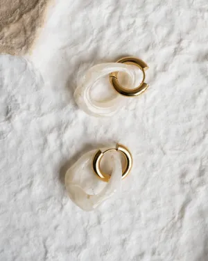 SET OF 2 - Statement Earrings Bold Organic