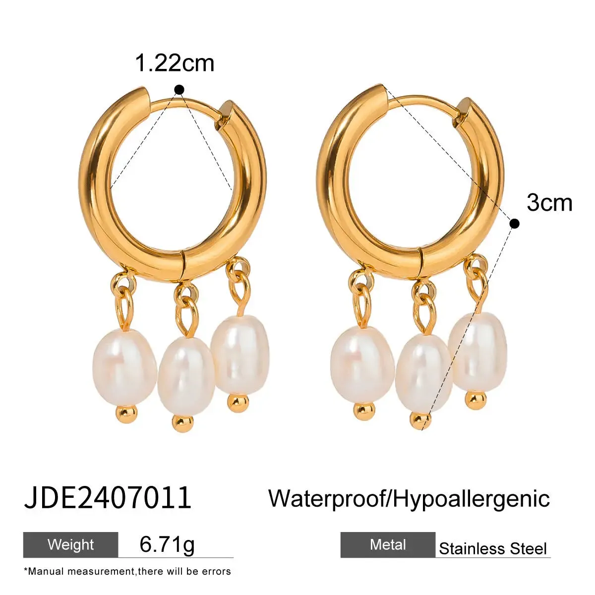 stainless steel earrings