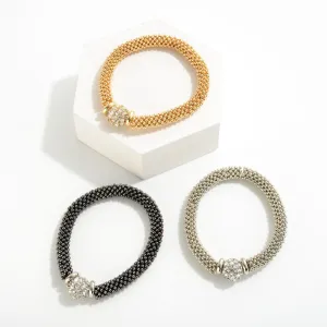 Studded Bead Bracelet